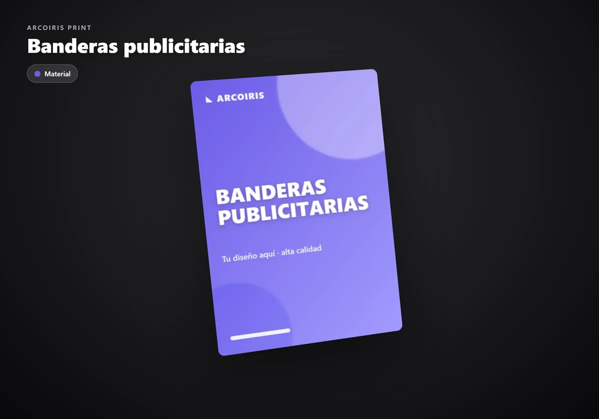 Banderas personalizadas