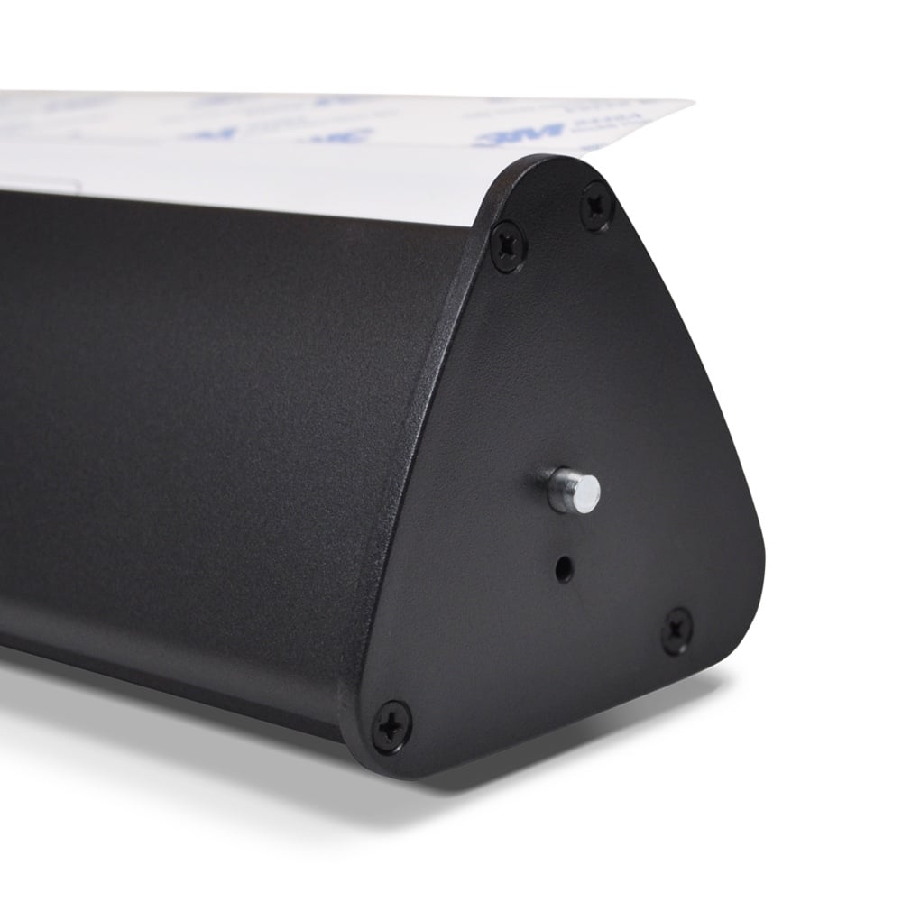 Soporte triangular negro