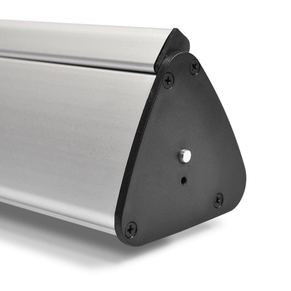 Soporte triangular plata